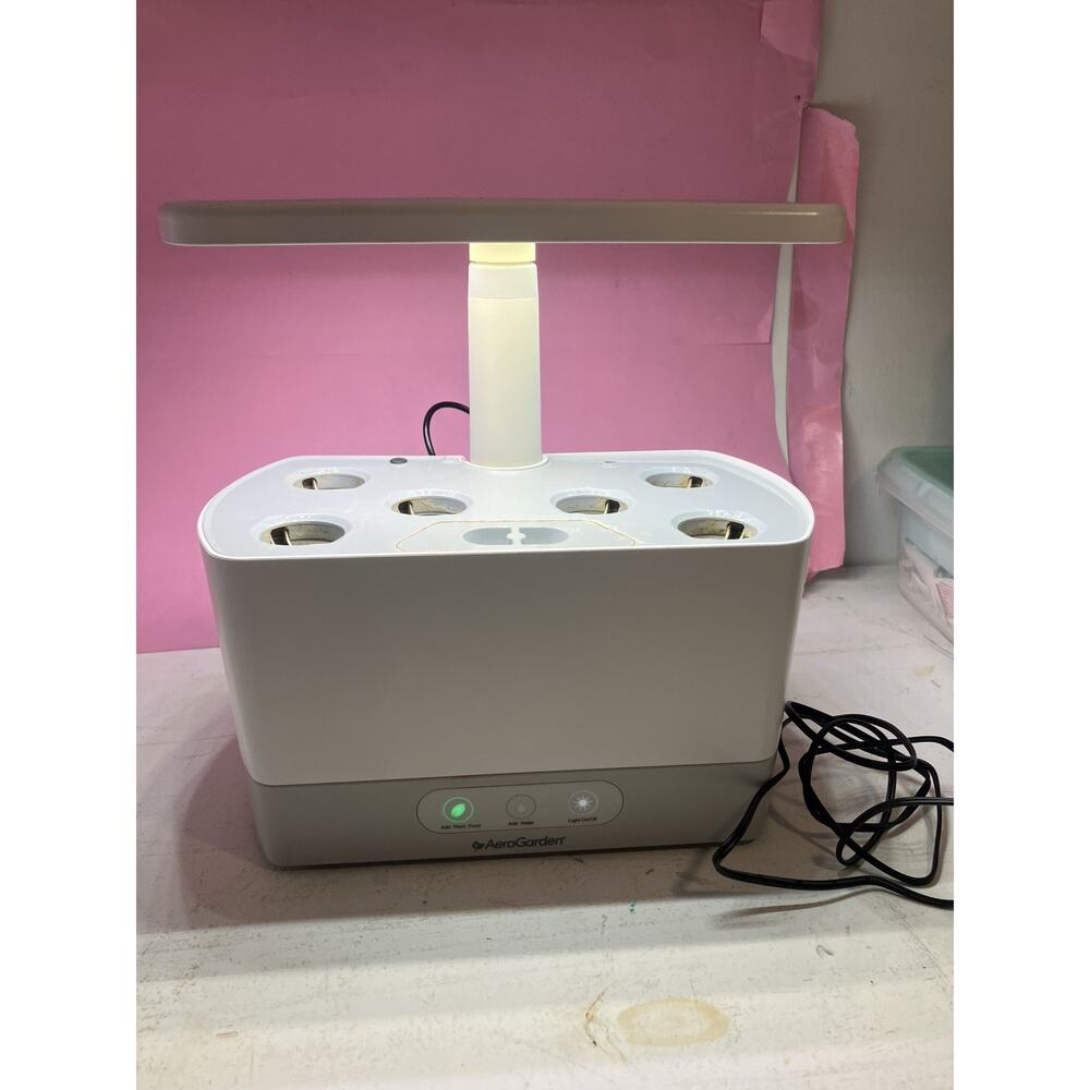 AeroGarden 100690 White Hydroponic Planter (WORKS BUT HAS COSMETIC ISSUES)
